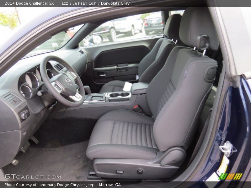 Jazz Blue Pearl Coat / Dark Slate Gray 2014 Dodge Challenger SXT