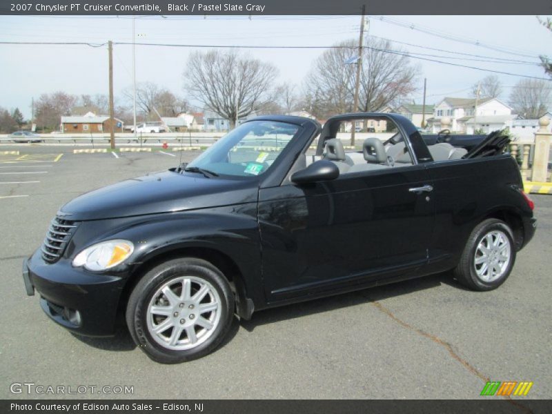 Black / Pastel Slate Gray 2007 Chrysler PT Cruiser Convertible