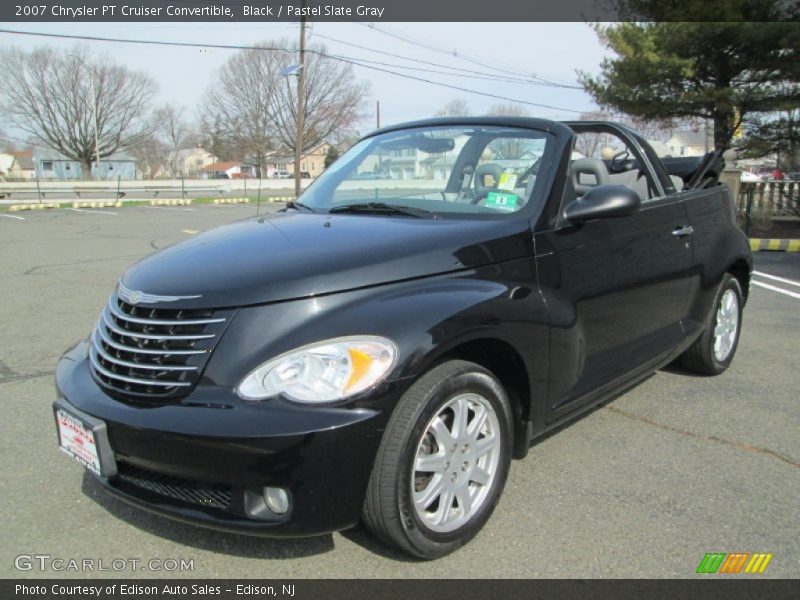 Black / Pastel Slate Gray 2007 Chrysler PT Cruiser Convertible
