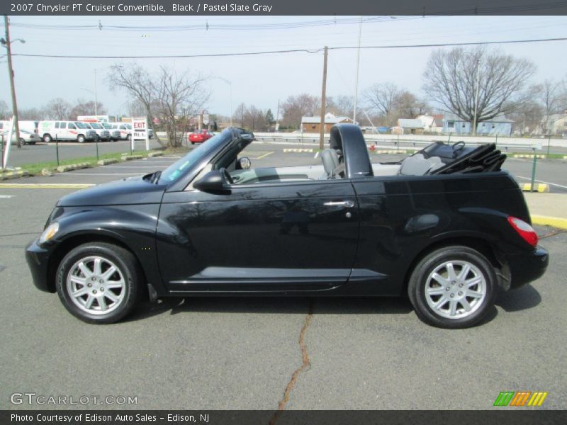 Black / Pastel Slate Gray 2007 Chrysler PT Cruiser Convertible