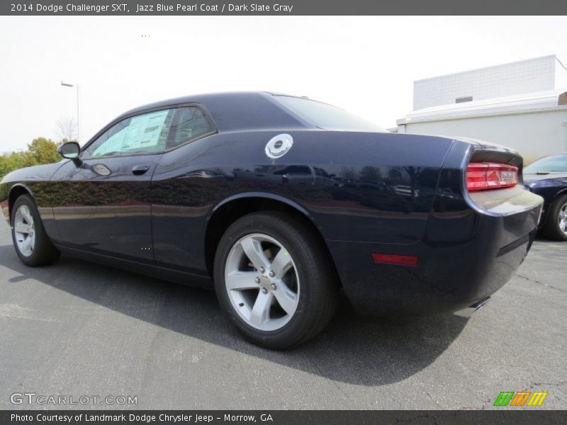 Jazz Blue Pearl Coat / Dark Slate Gray 2014 Dodge Challenger SXT