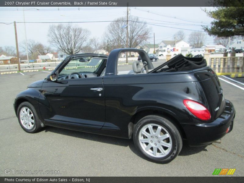 Black / Pastel Slate Gray 2007 Chrysler PT Cruiser Convertible