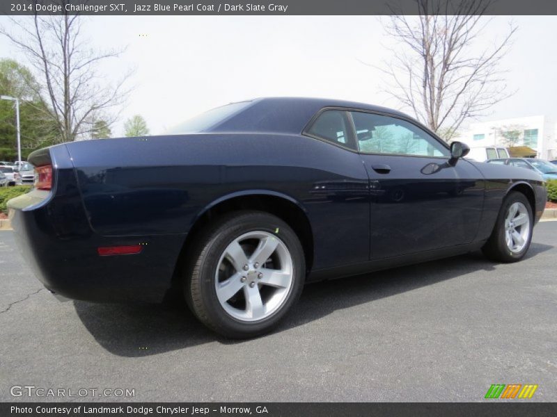 Jazz Blue Pearl Coat / Dark Slate Gray 2014 Dodge Challenger SXT