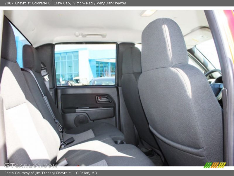 Victory Red / Very Dark Pewter 2007 Chevrolet Colorado LT Crew Cab