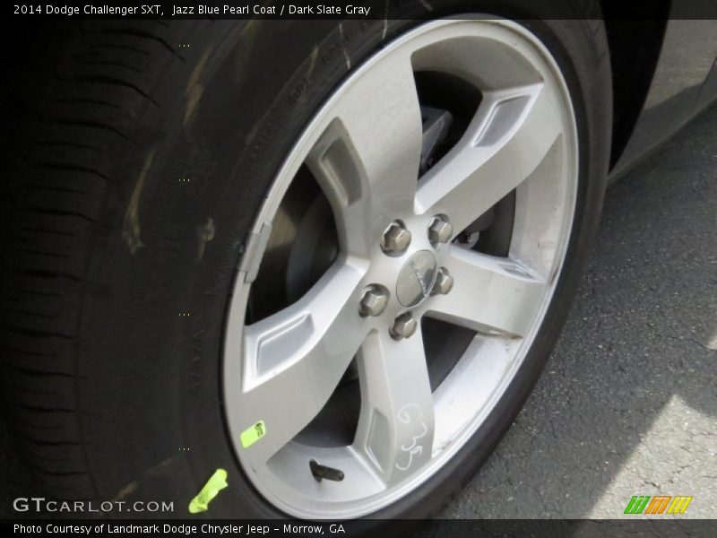 Jazz Blue Pearl Coat / Dark Slate Gray 2014 Dodge Challenger SXT