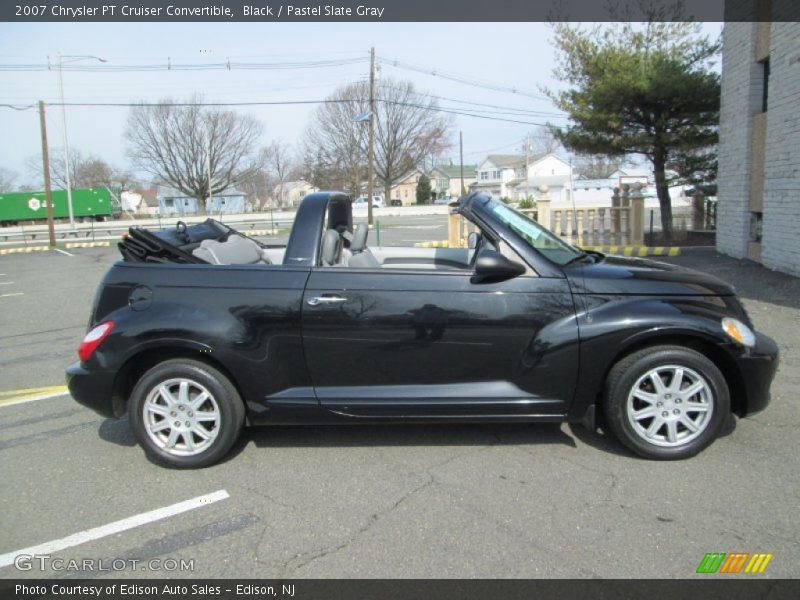 Black / Pastel Slate Gray 2007 Chrysler PT Cruiser Convertible