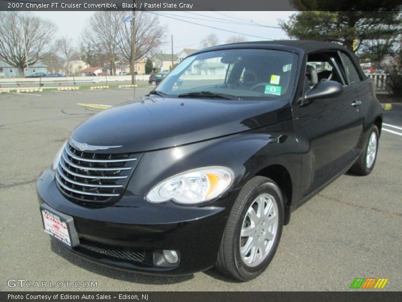 Black / Pastel Slate Gray 2007 Chrysler PT Cruiser Convertible