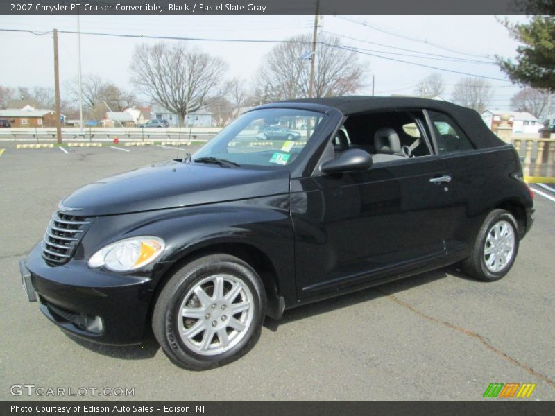 Black / Pastel Slate Gray 2007 Chrysler PT Cruiser Convertible