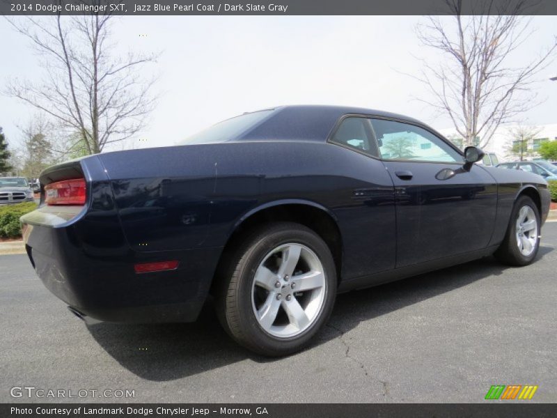 Jazz Blue Pearl Coat / Dark Slate Gray 2014 Dodge Challenger SXT