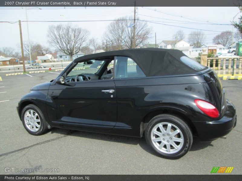 Black / Pastel Slate Gray 2007 Chrysler PT Cruiser Convertible