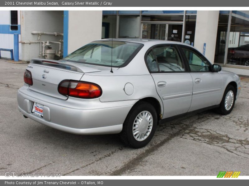 Galaxy Silver Metallic / Gray 2001 Chevrolet Malibu Sedan