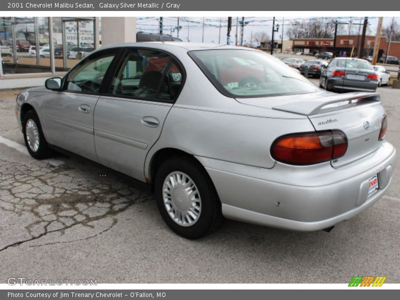 Galaxy Silver Metallic / Gray 2001 Chevrolet Malibu Sedan