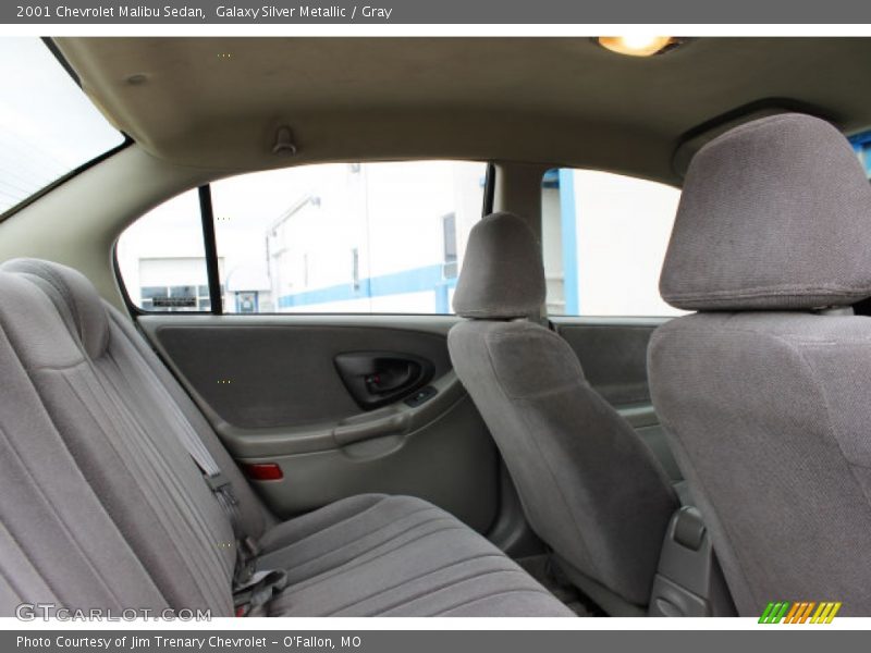 Galaxy Silver Metallic / Gray 2001 Chevrolet Malibu Sedan
