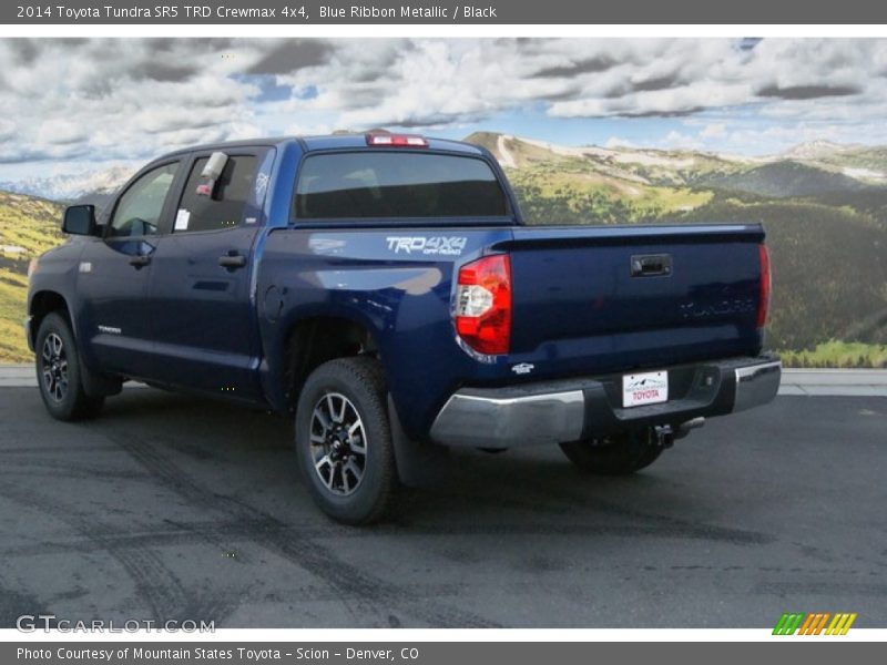 Blue Ribbon Metallic / Black 2014 Toyota Tundra SR5 TRD Crewmax 4x4