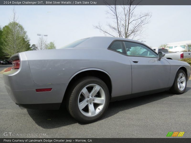 Billet Silver Metallic / Dark Slate Gray 2014 Dodge Challenger SXT