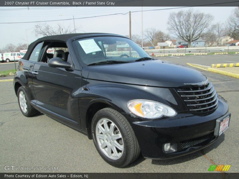 Black / Pastel Slate Gray 2007 Chrysler PT Cruiser Convertible