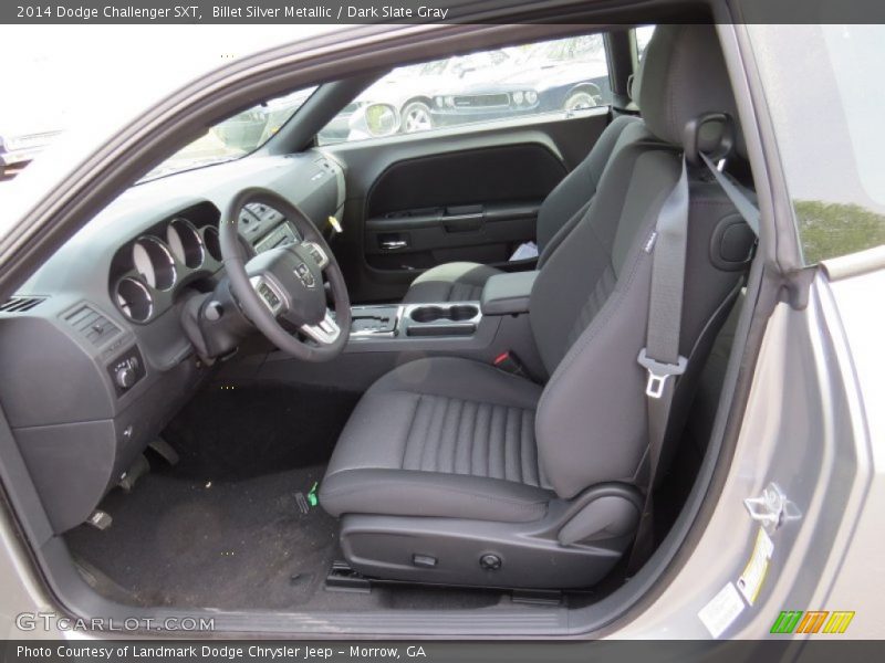 Billet Silver Metallic / Dark Slate Gray 2014 Dodge Challenger SXT