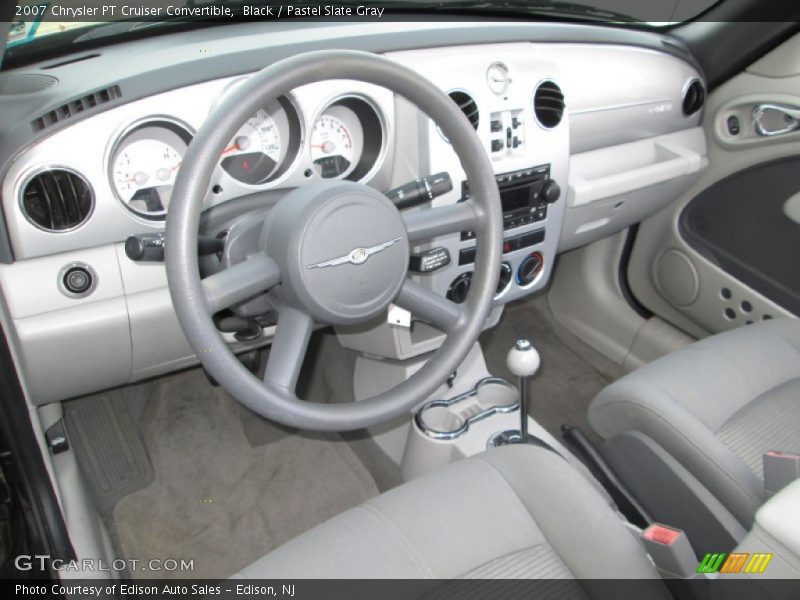 Pastel Slate Gray Interior - 2007 PT Cruiser Convertible 