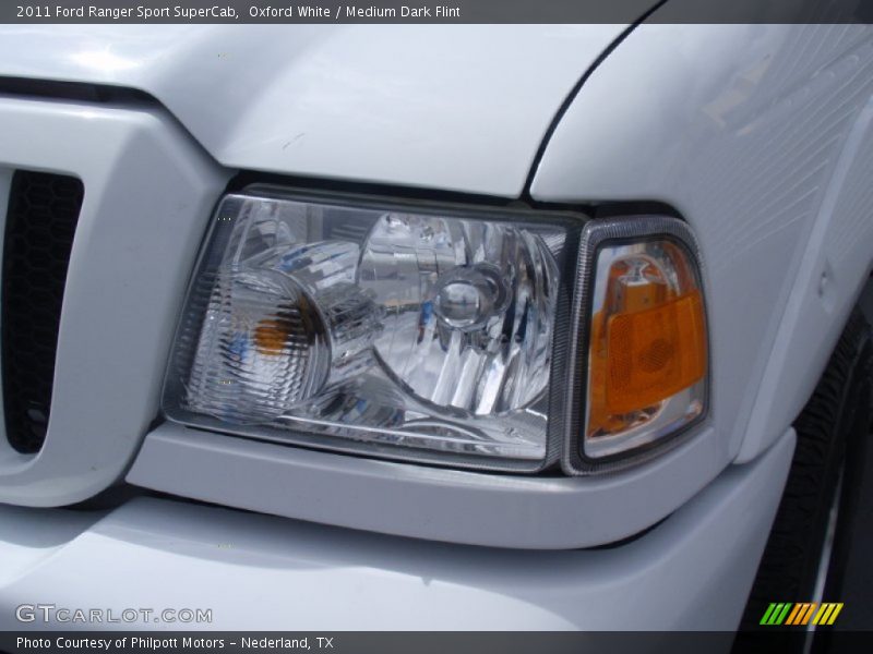 Oxford White / Medium Dark Flint 2011 Ford Ranger Sport SuperCab