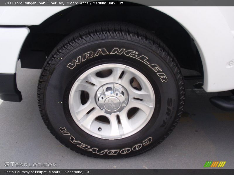Oxford White / Medium Dark Flint 2011 Ford Ranger Sport SuperCab