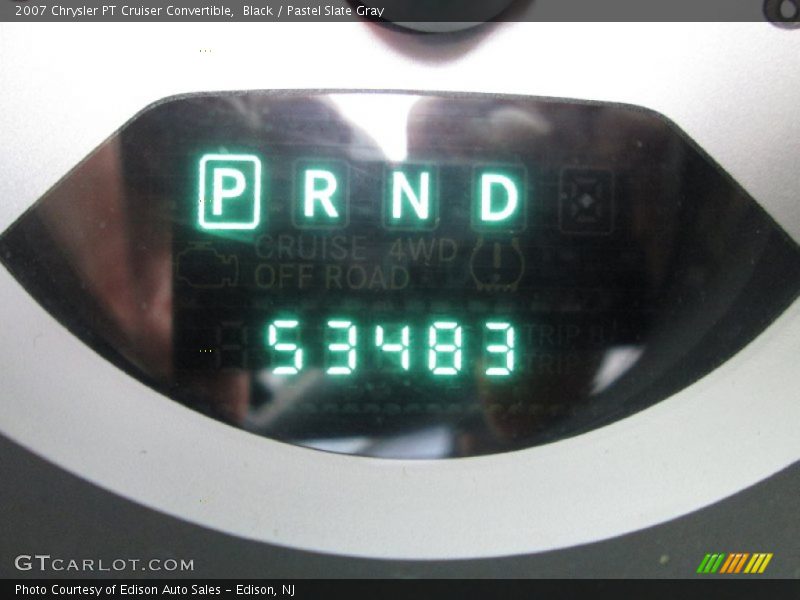 Black / Pastel Slate Gray 2007 Chrysler PT Cruiser Convertible