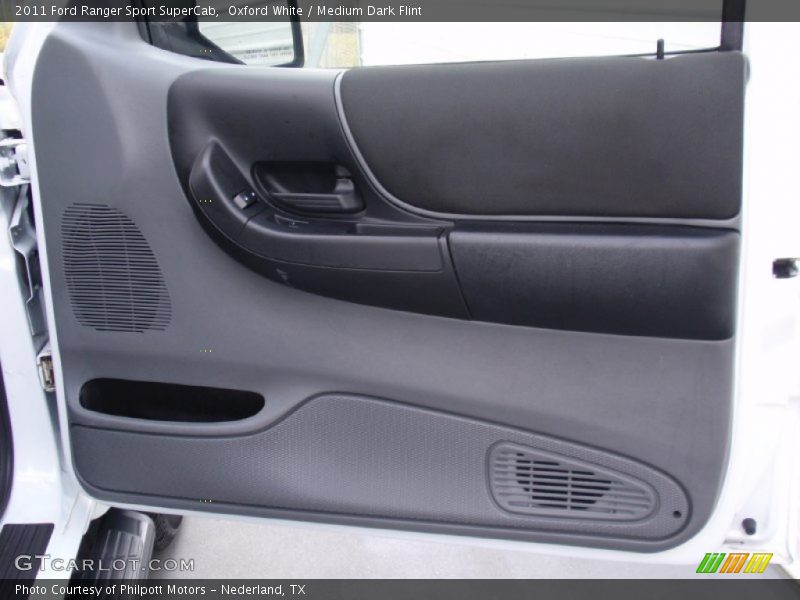 Oxford White / Medium Dark Flint 2011 Ford Ranger Sport SuperCab