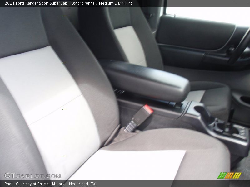 Oxford White / Medium Dark Flint 2011 Ford Ranger Sport SuperCab