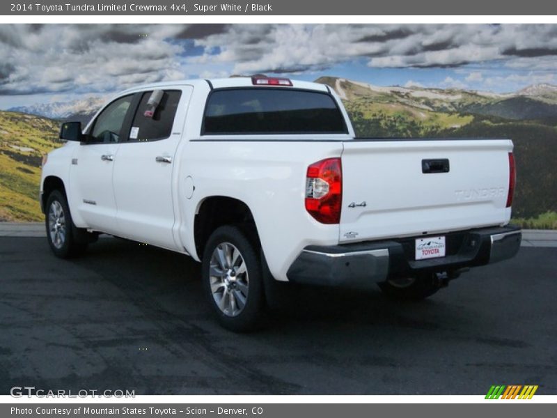 Super White / Black 2014 Toyota Tundra Limited Crewmax 4x4