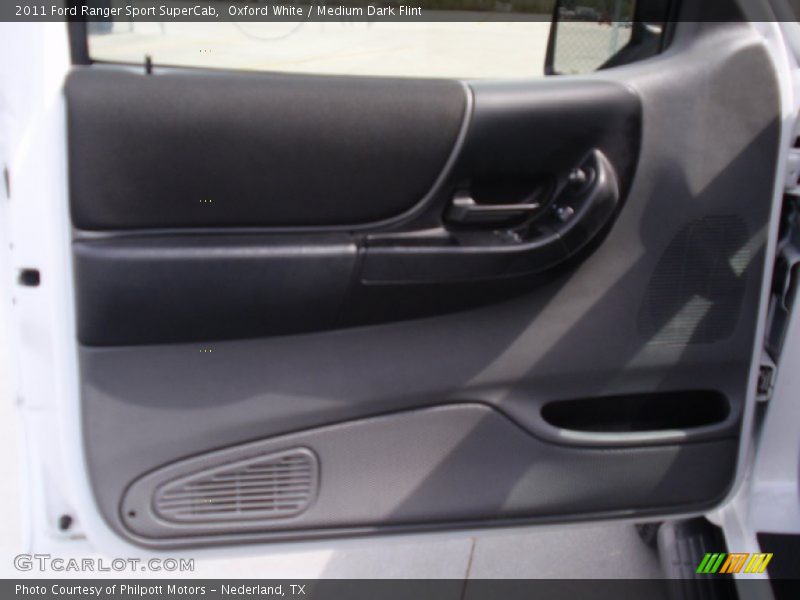Oxford White / Medium Dark Flint 2011 Ford Ranger Sport SuperCab