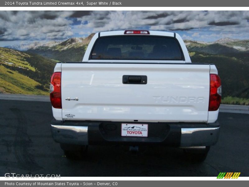 Super White / Black 2014 Toyota Tundra Limited Crewmax 4x4