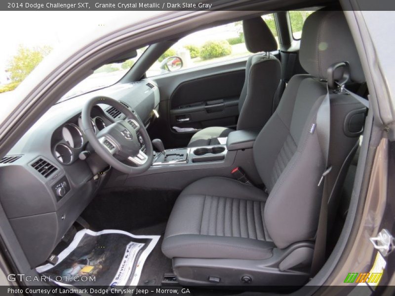 Granite Crystal Metallic / Dark Slate Gray 2014 Dodge Challenger SXT