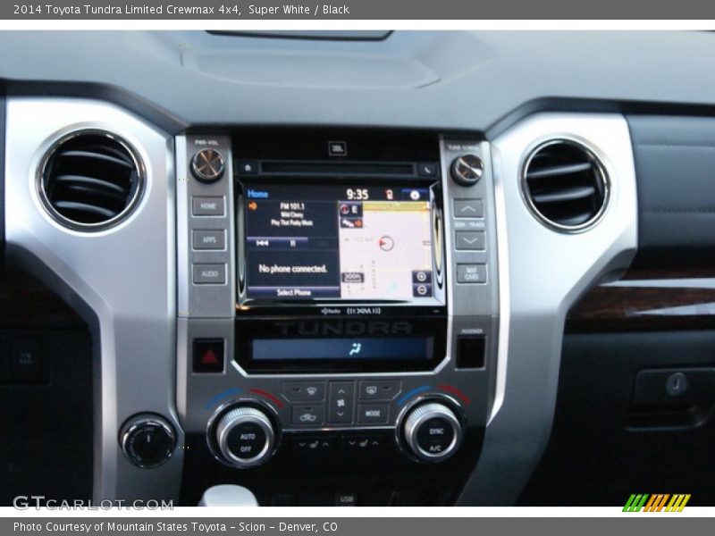 Super White / Black 2014 Toyota Tundra Limited Crewmax 4x4