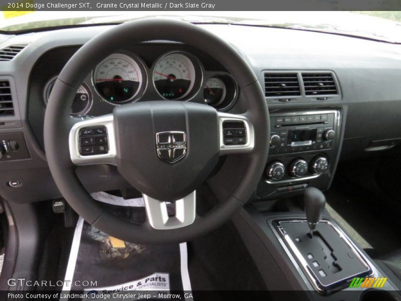 Granite Crystal Metallic / Dark Slate Gray 2014 Dodge Challenger SXT