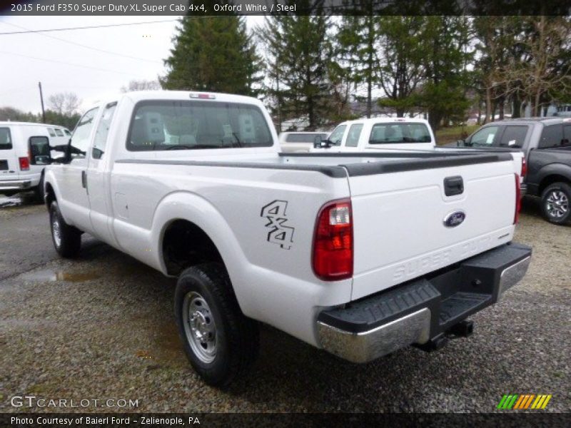 Oxford White / Steel 2015 Ford F350 Super Duty XL Super Cab 4x4