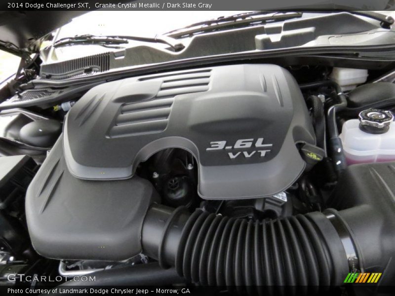 Granite Crystal Metallic / Dark Slate Gray 2014 Dodge Challenger SXT