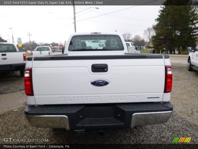 Oxford White / Steel 2015 Ford F350 Super Duty XL Super Cab 4x4