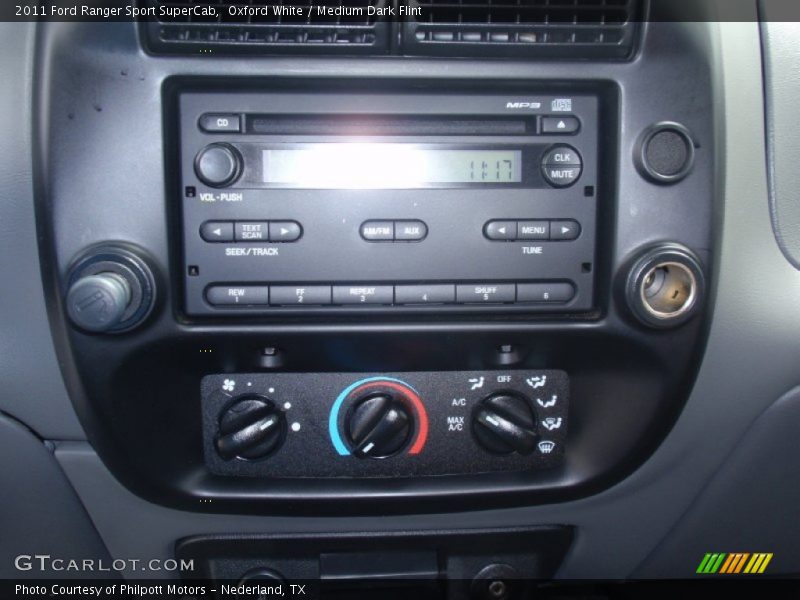 Oxford White / Medium Dark Flint 2011 Ford Ranger Sport SuperCab