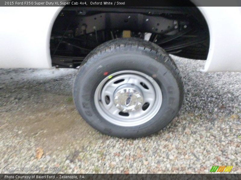 Oxford White / Steel 2015 Ford F350 Super Duty XL Super Cab 4x4