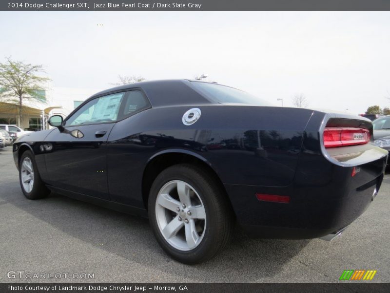 Jazz Blue Pearl Coat / Dark Slate Gray 2014 Dodge Challenger SXT