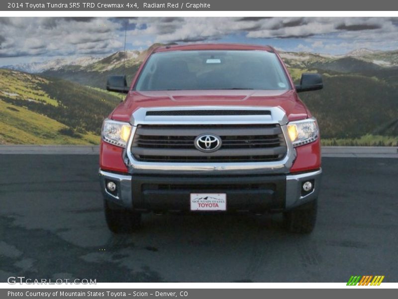 Radiant Red / Graphite 2014 Toyota Tundra SR5 TRD Crewmax 4x4