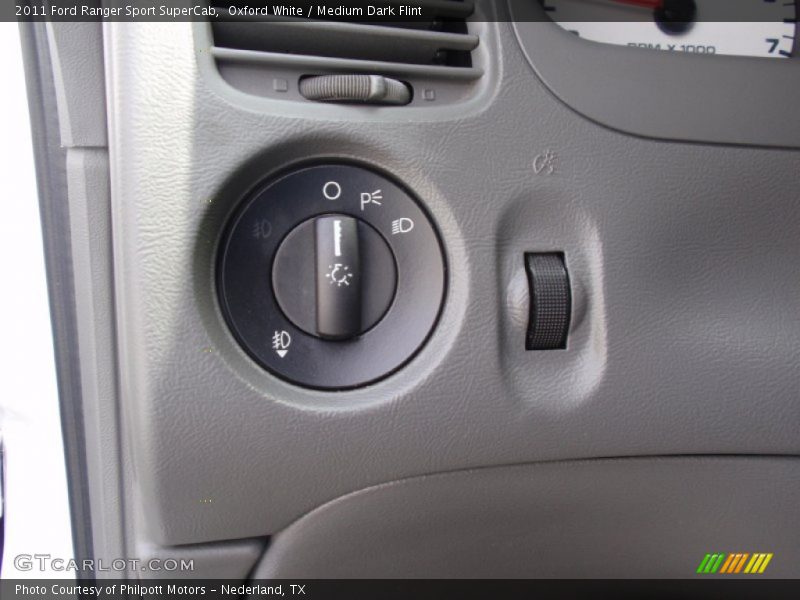 Oxford White / Medium Dark Flint 2011 Ford Ranger Sport SuperCab