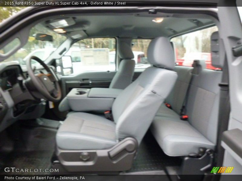 Oxford White / Steel 2015 Ford F350 Super Duty XL Super Cab 4x4