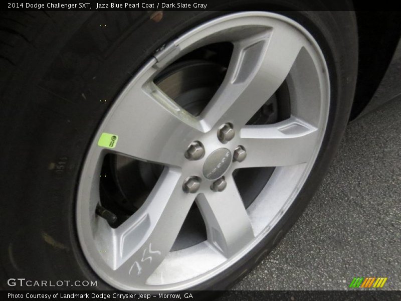 Jazz Blue Pearl Coat / Dark Slate Gray 2014 Dodge Challenger SXT