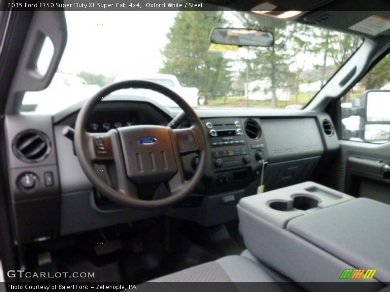 Oxford White / Steel 2015 Ford F350 Super Duty XL Super Cab 4x4