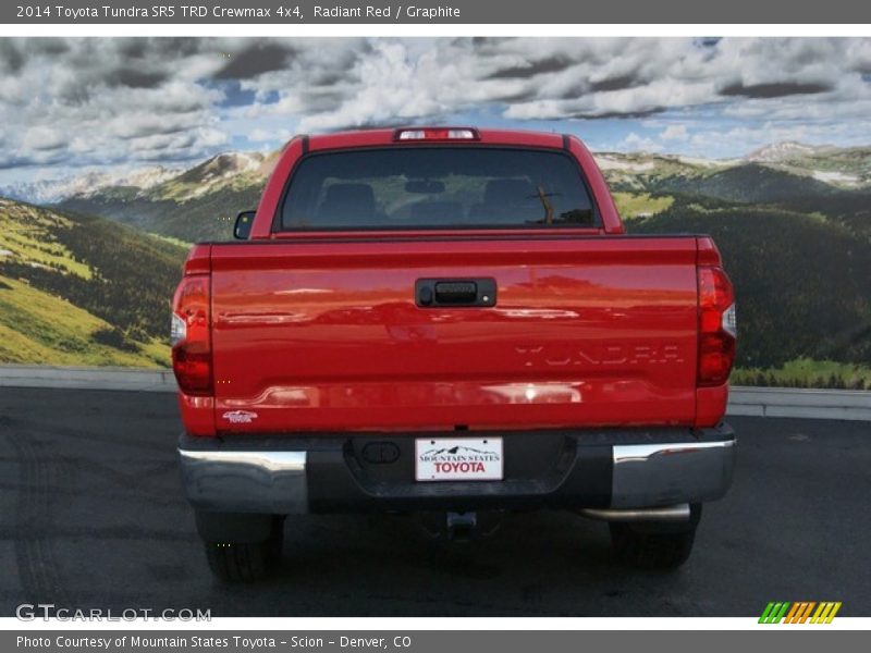 Radiant Red / Graphite 2014 Toyota Tundra SR5 TRD Crewmax 4x4