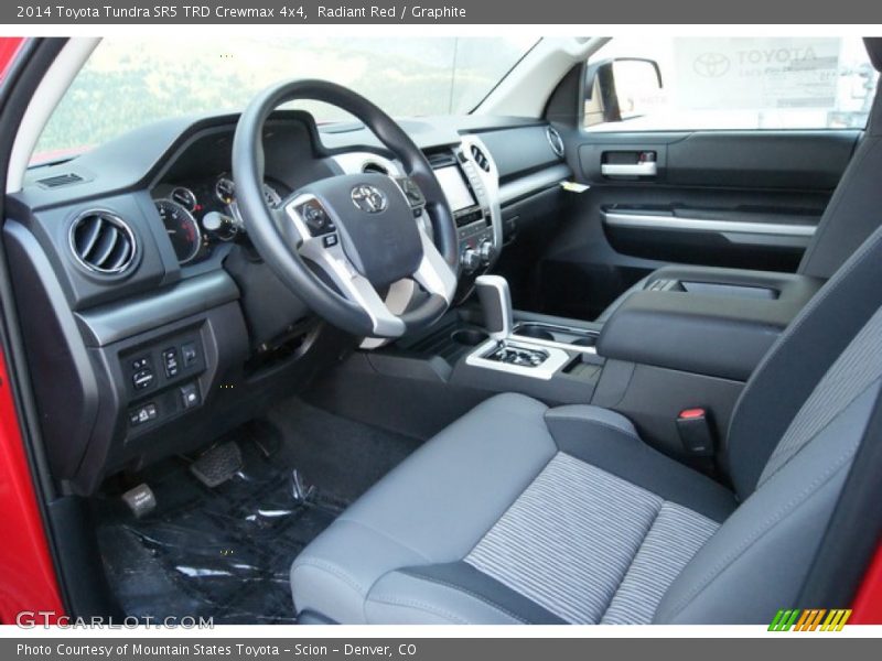 Radiant Red / Graphite 2014 Toyota Tundra SR5 TRD Crewmax 4x4