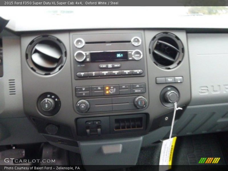 Oxford White / Steel 2015 Ford F350 Super Duty XL Super Cab 4x4