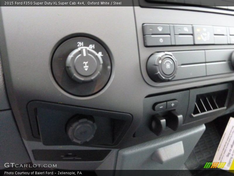 Oxford White / Steel 2015 Ford F350 Super Duty XL Super Cab 4x4