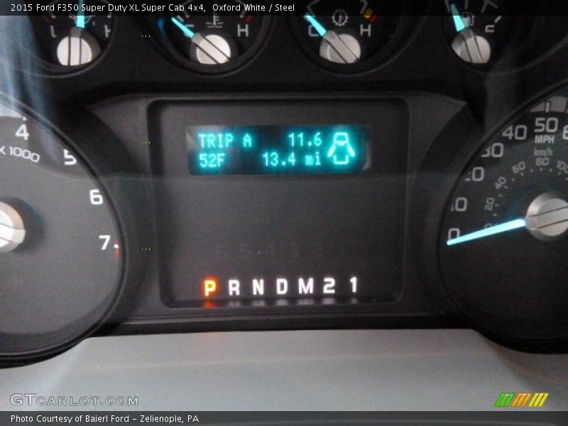 Oxford White / Steel 2015 Ford F350 Super Duty XL Super Cab 4x4
