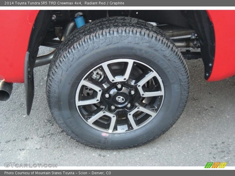 Radiant Red / Graphite 2014 Toyota Tundra SR5 TRD Crewmax 4x4